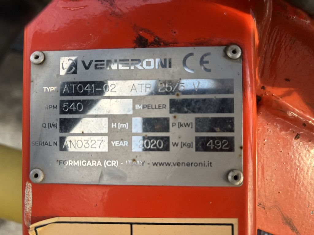 Veneroni ATR25/5 Bevloeiingspomp