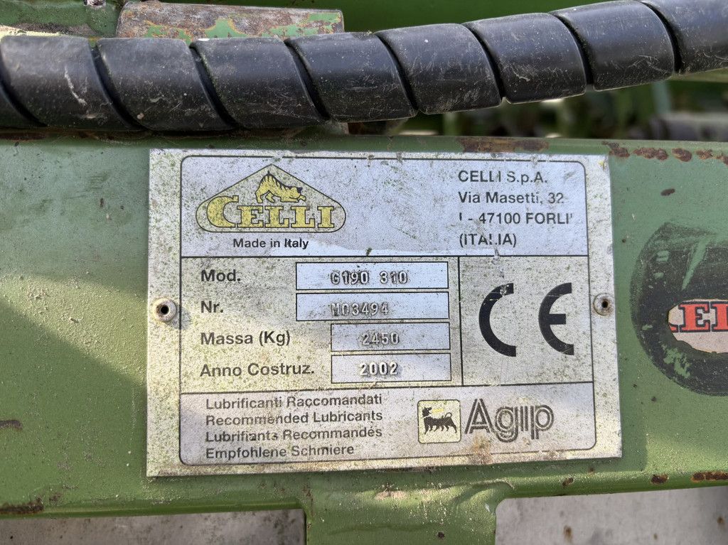 Celli G190-310 Krukas Spitmachine