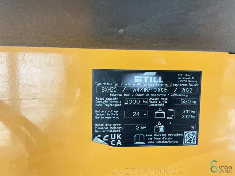 Pallet trucks Electric Still SXH20 2022