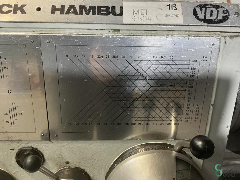 Horizontale draaibanken VDF V3 1500