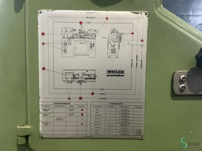 Horizontale draaibanken Weiler Matador VS2