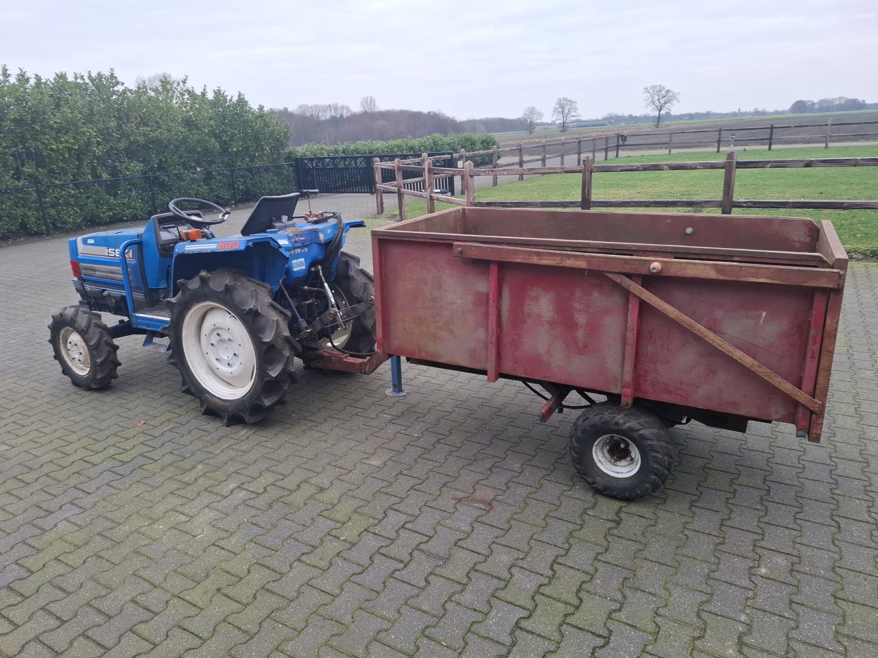 Iseki U-DX 530 3 punts h U-DX 530