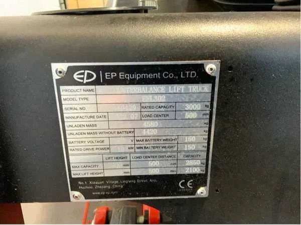 Ep EFL 302 (3000KG)