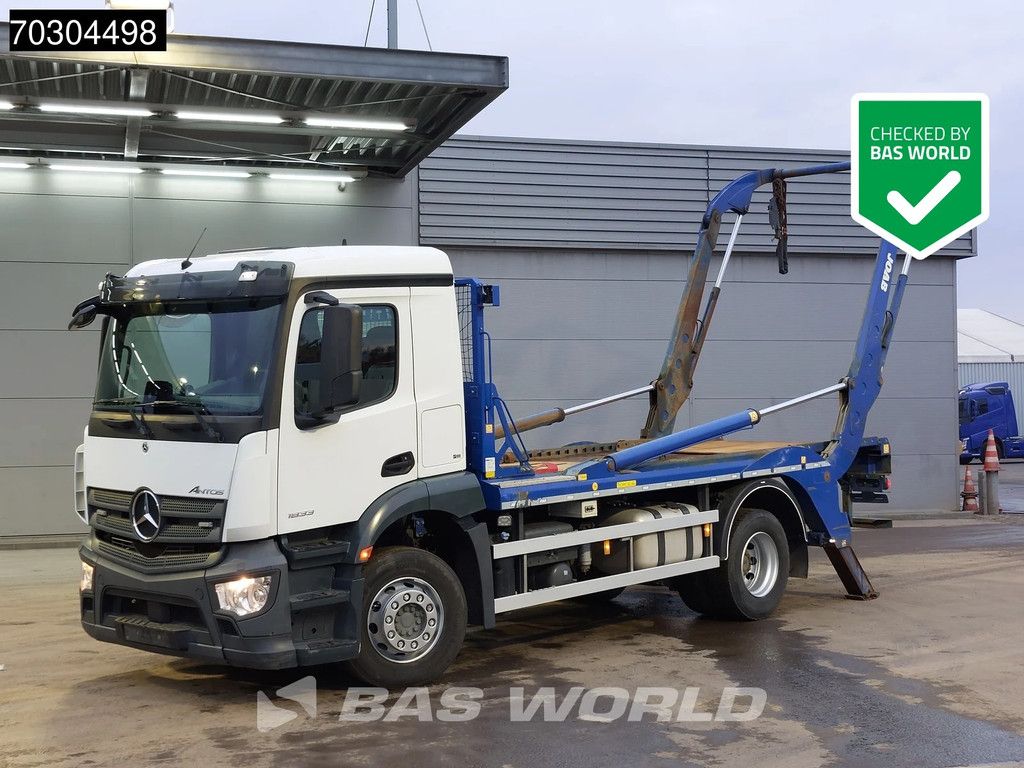 Mercedes Antos 1833 4X2 14 tons JOAB VL 14U Skiploader Automatic Full Air suspension Euro 6