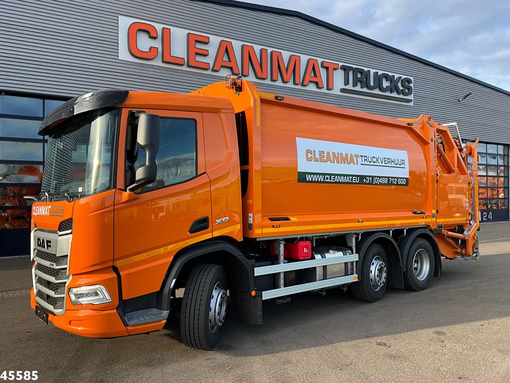 DAF FAG XD 340 Euro 6 Geesink 20m³ Welvaarts weighing system