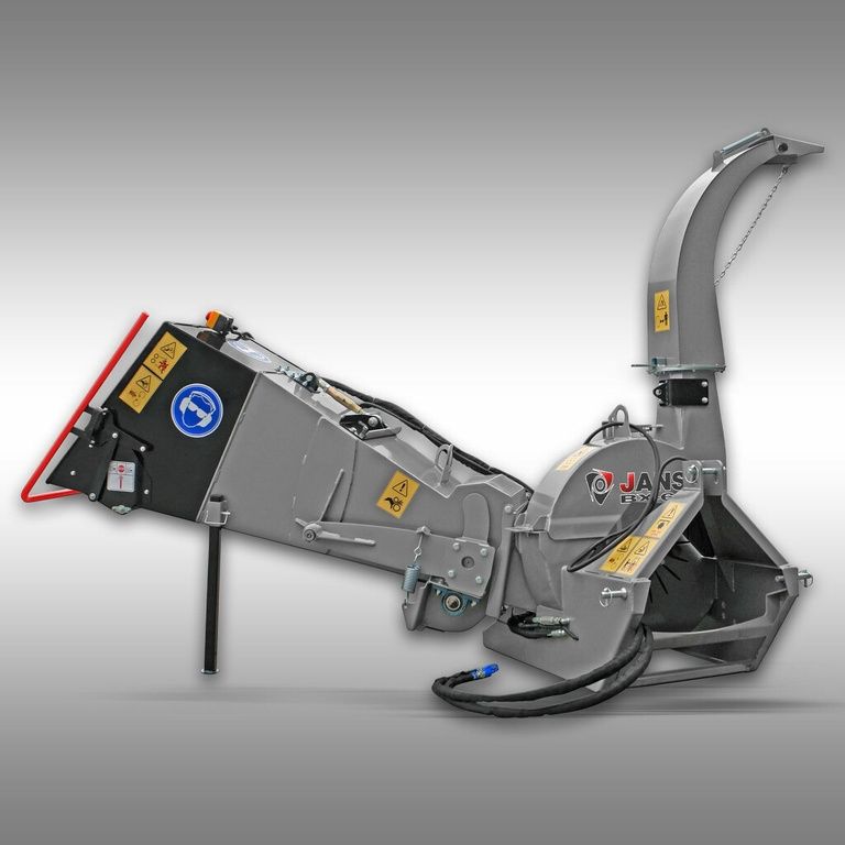 Shredder JANSEN BX-62RS hakselaar, houtversnipperaar, houtshredder, tractor