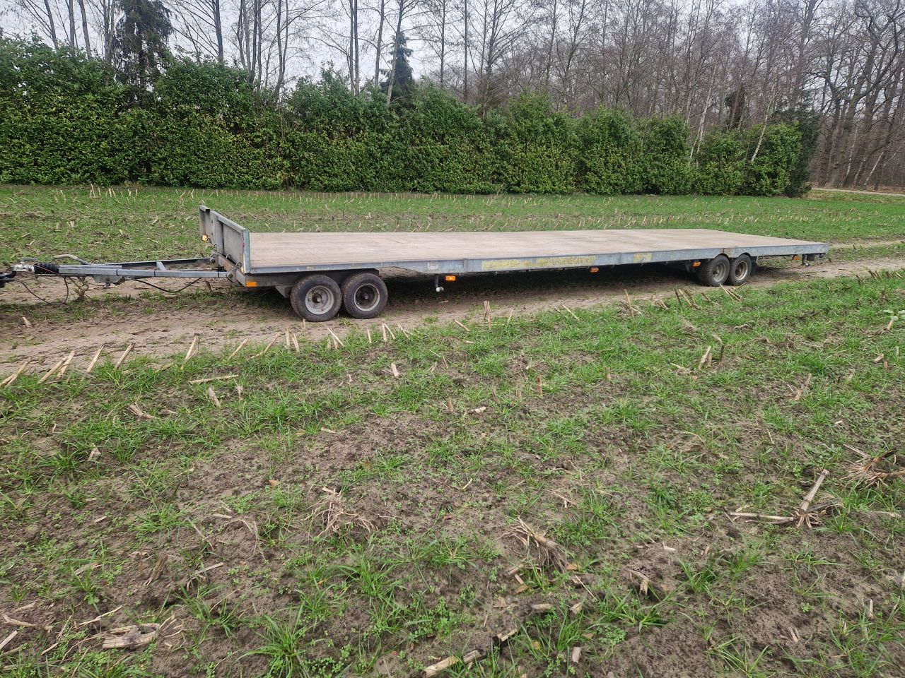 Veldhuizen schamelwagen dieplader machinetransporter
