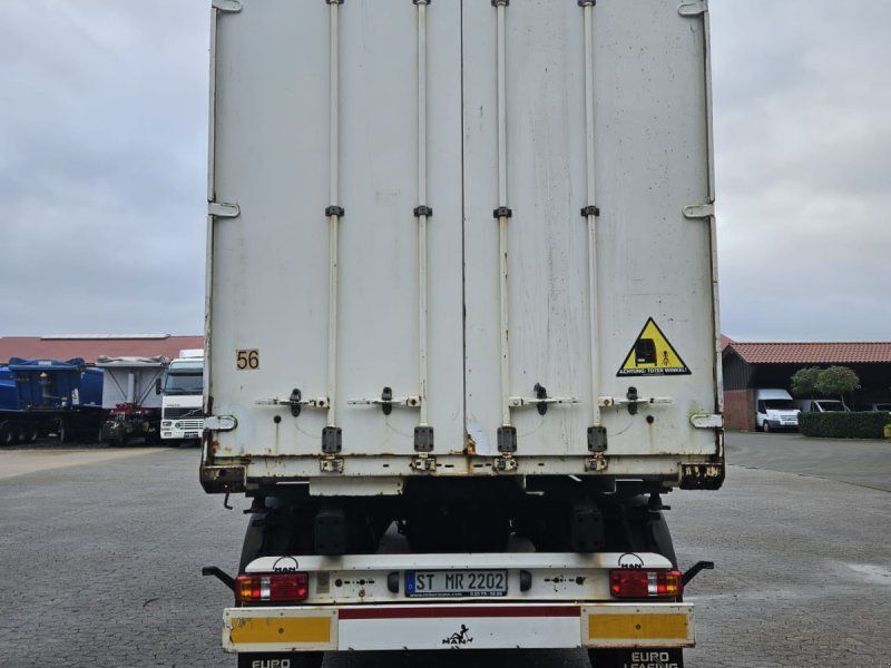 Krone Wechselbrücken Anhänger Plane Spriegel Interne Nr. 0319