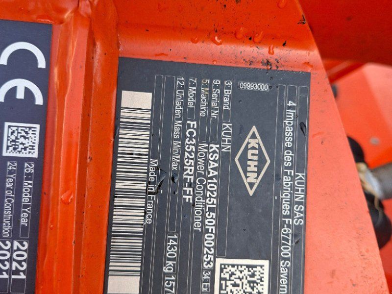 Kuhn FC 3525 RF-FF Front-Scheibenmäher