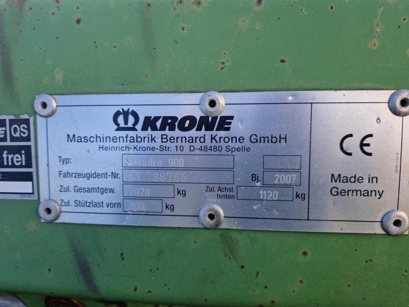 Krone Swadro 900