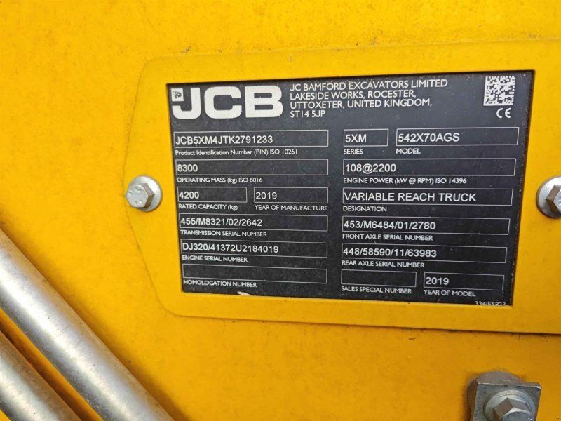 JCB 542-70