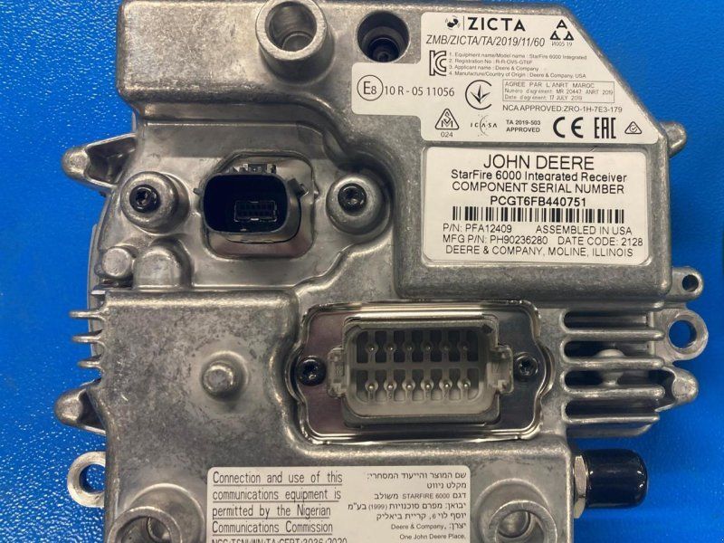 John Deere SF6000 integriert