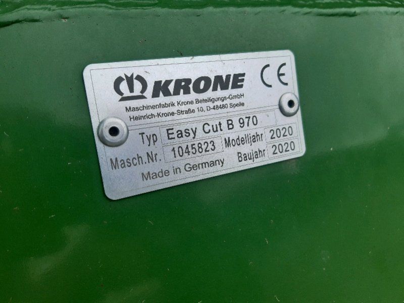 Krone Easy Cut B 970
