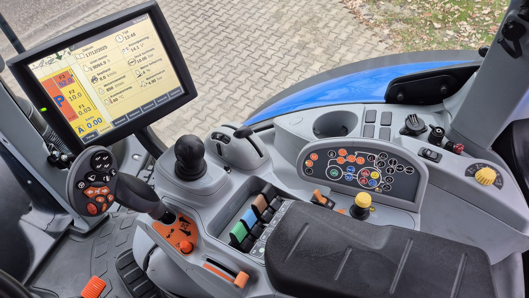 NEW HOLLAND T7.315 HD AutoCommand 50Kmh en Luchtdrukremmen