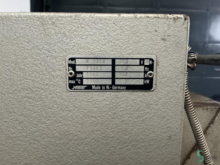 Hardening furnaces Nabertherm N11/R 1988