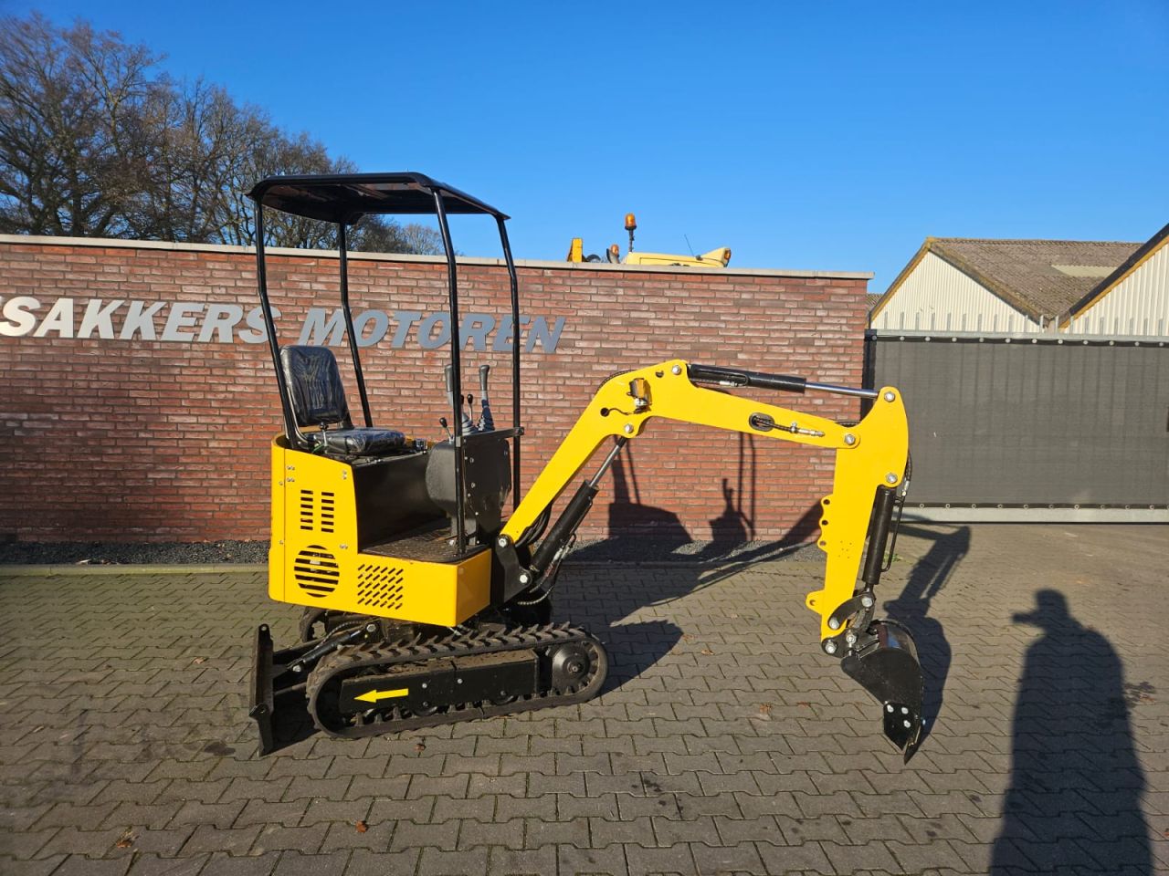 Minigraver JPC Nieuw 1000kg