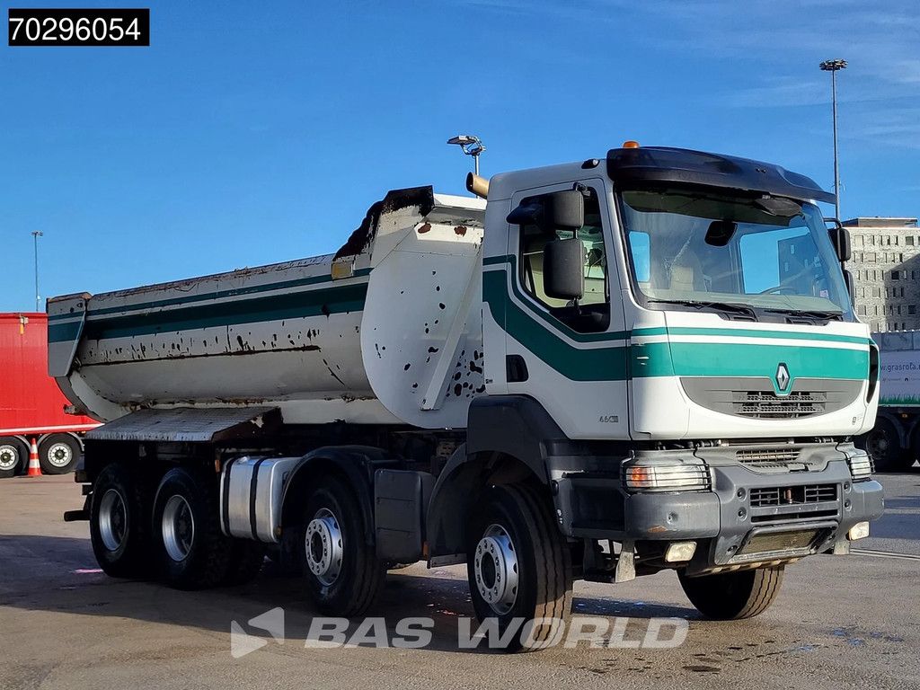 Renault Kerax 460 8X4 Steel Tipper Retarder Big-Axle Steelsuspension Euro 5