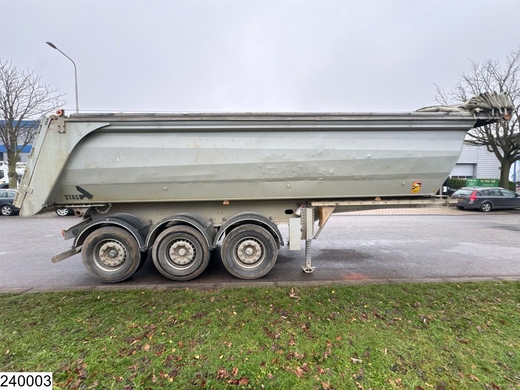 Stas kipper 23.19 m³, Lift axle