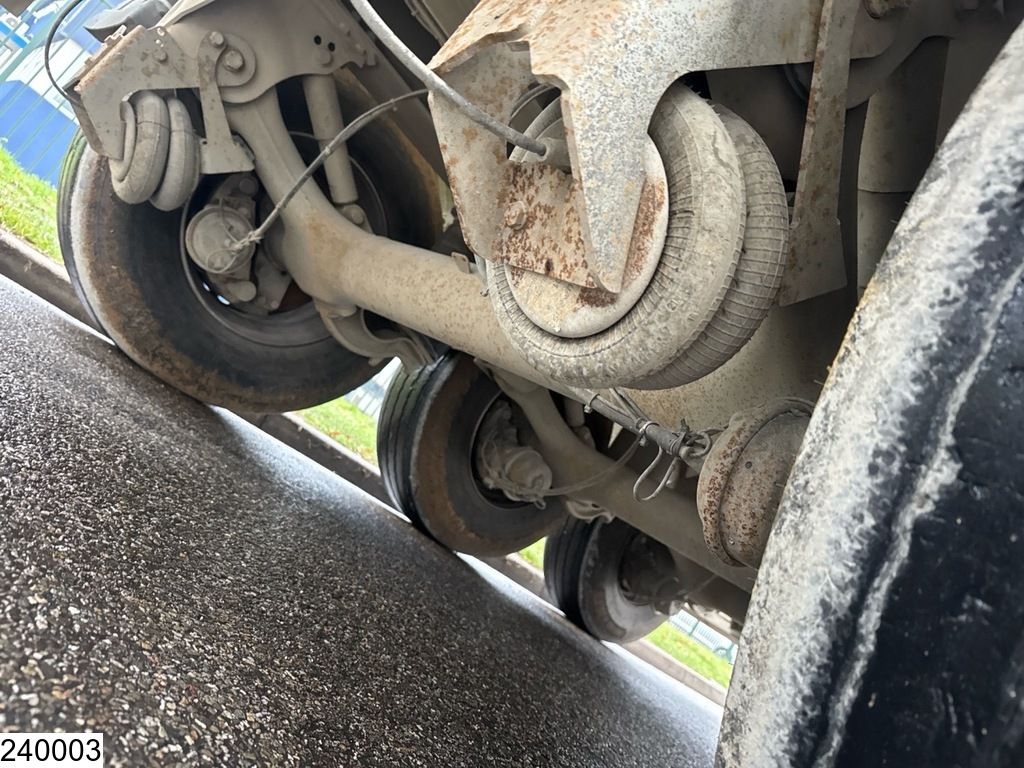 Stas kipper 23.19 m³, Lift axle