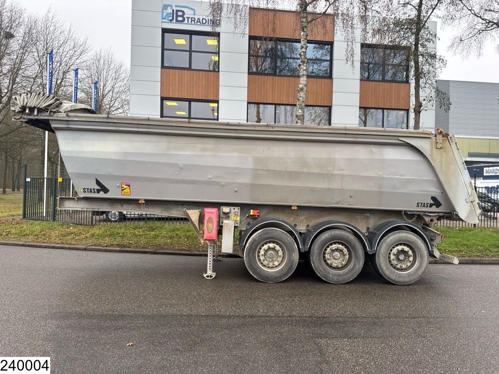 Stas kipper 23.19 m3, Lift axle