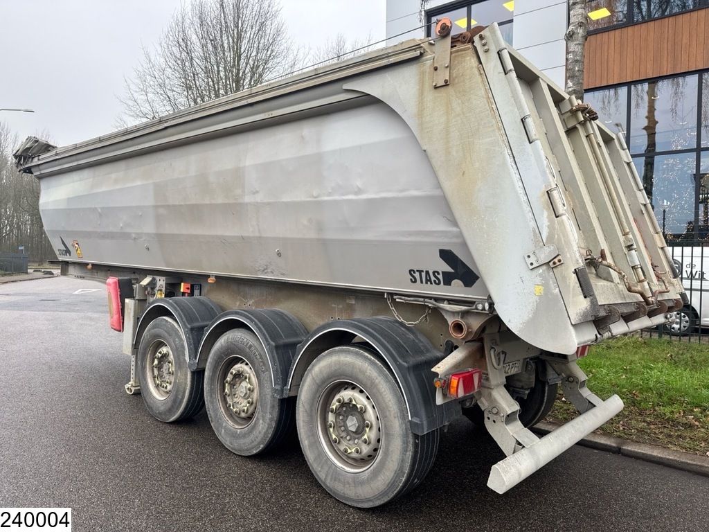 Stas kipper 23.19 m3, Lift axle