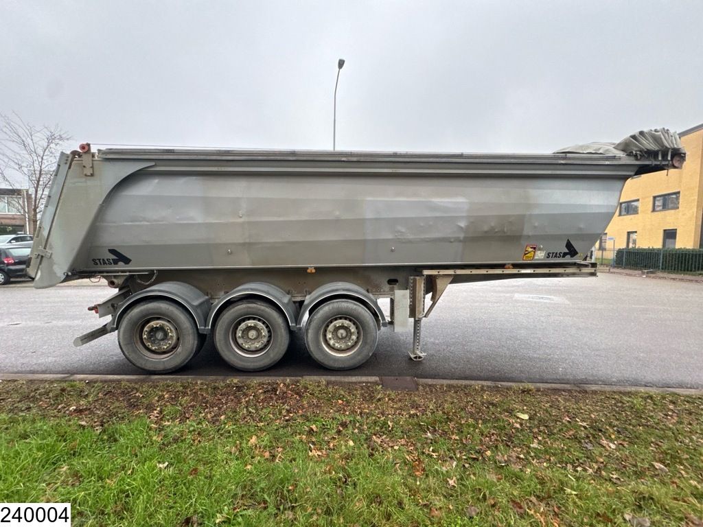 Stas kipper 23.19 m3, Lift axle