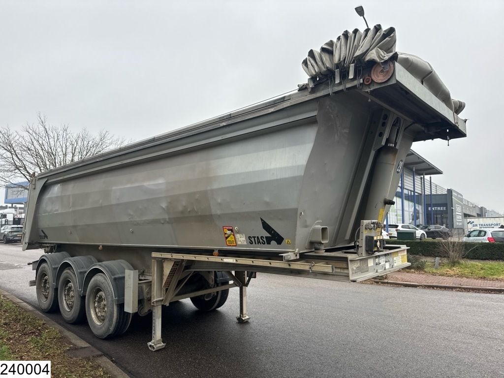 Stas kipper 23.19 m3, Lift axle