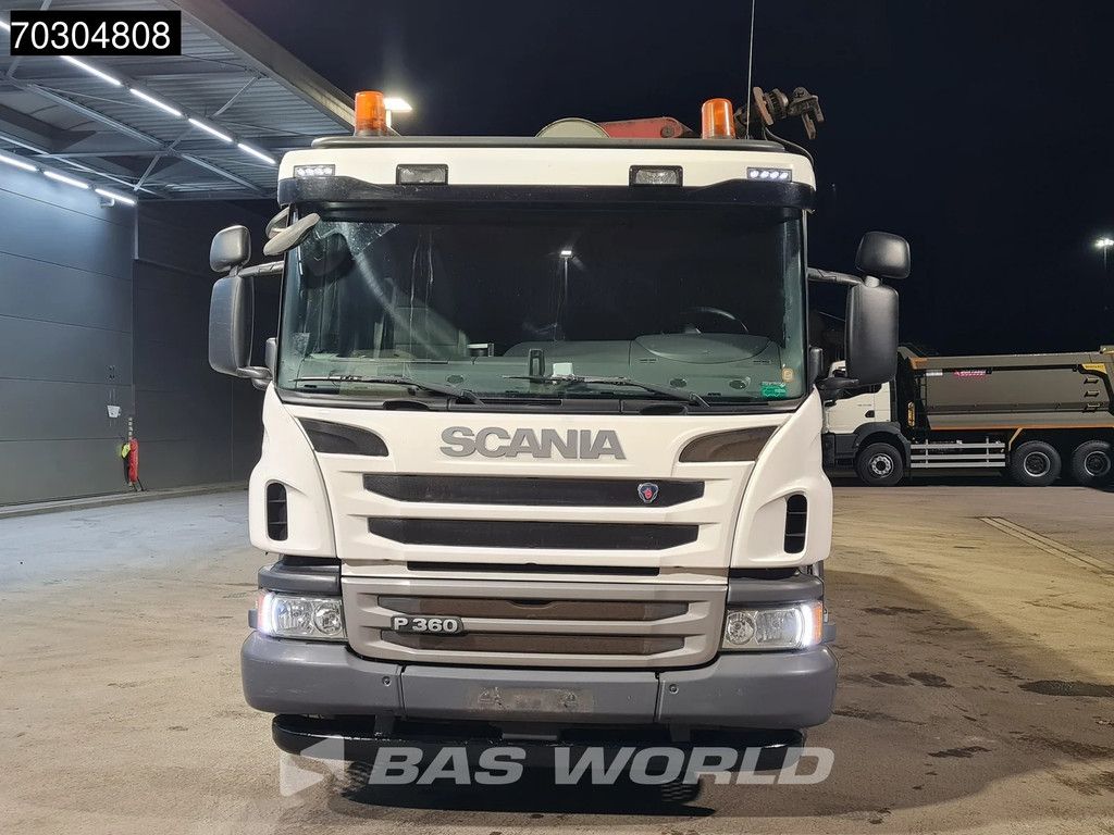 Scania P P360 6X2 HMF 1820-K4 Kran Crane Lift+Steering Axle Air Suspension Euro 6