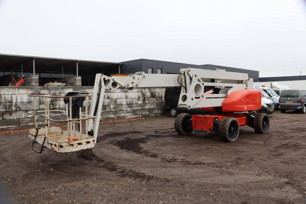 Nifty HR28 Hybrid 4x4 Electric+Diesel 28m Articulated Boom Lift 2016