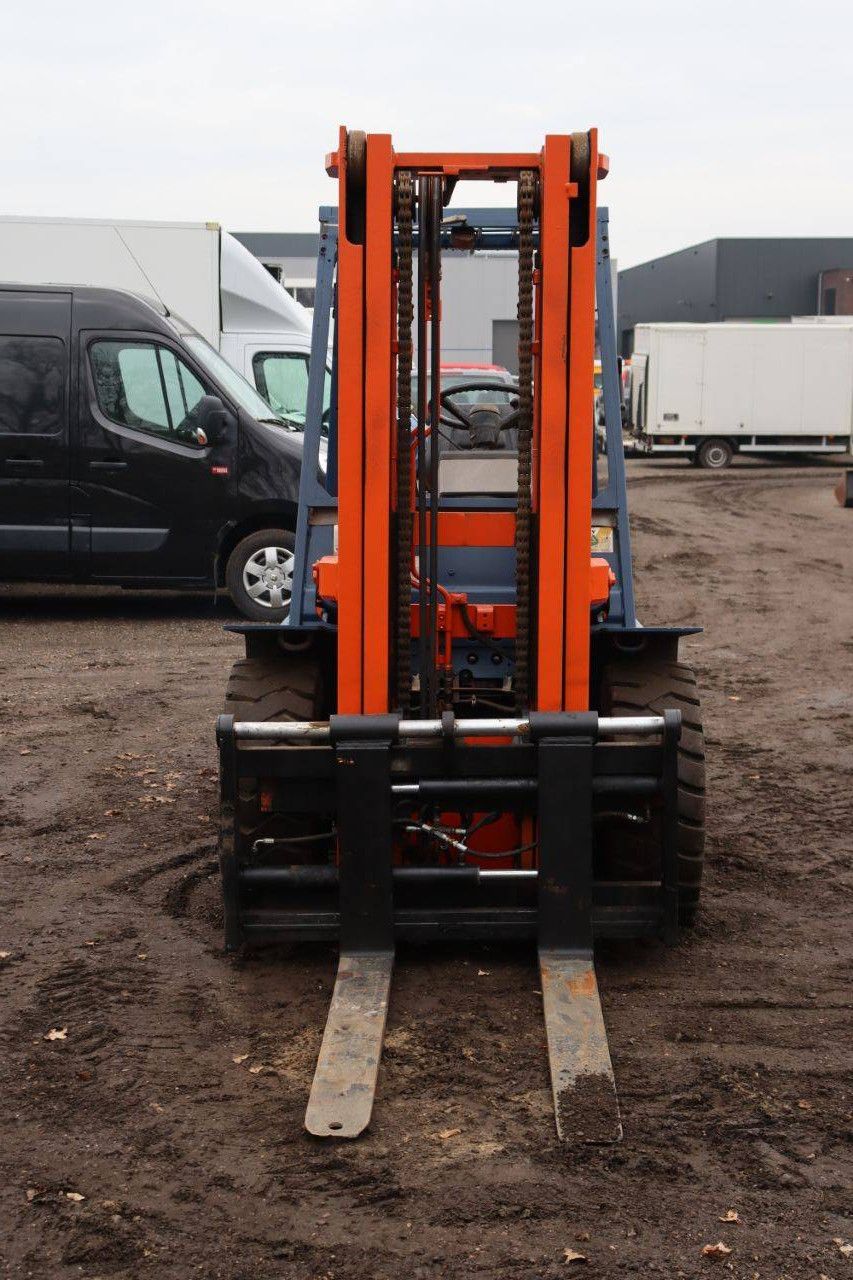 Heftruck Toyota 02-5FGF25 LPG 4550kg 3.3m 1989