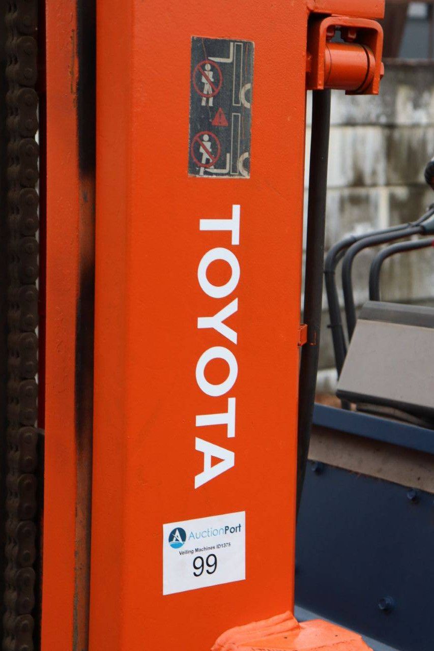 Heftruck Toyota 02-5FGF25 LPG 4550kg 3.3m 1989