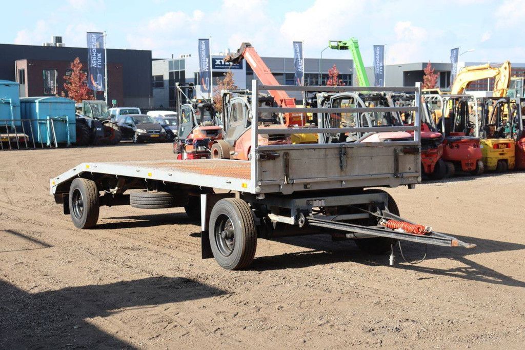Platte Aanhangwagen Doornwaard D8000SA 1990