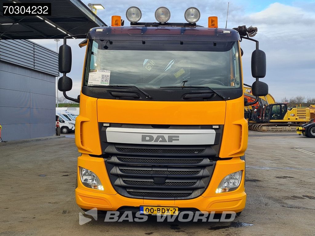 DAF CF CF 410 6X2 HIAB 244EP-4 HIPRO Crane Kran Lift +Steering Axle Automatic Euro 6