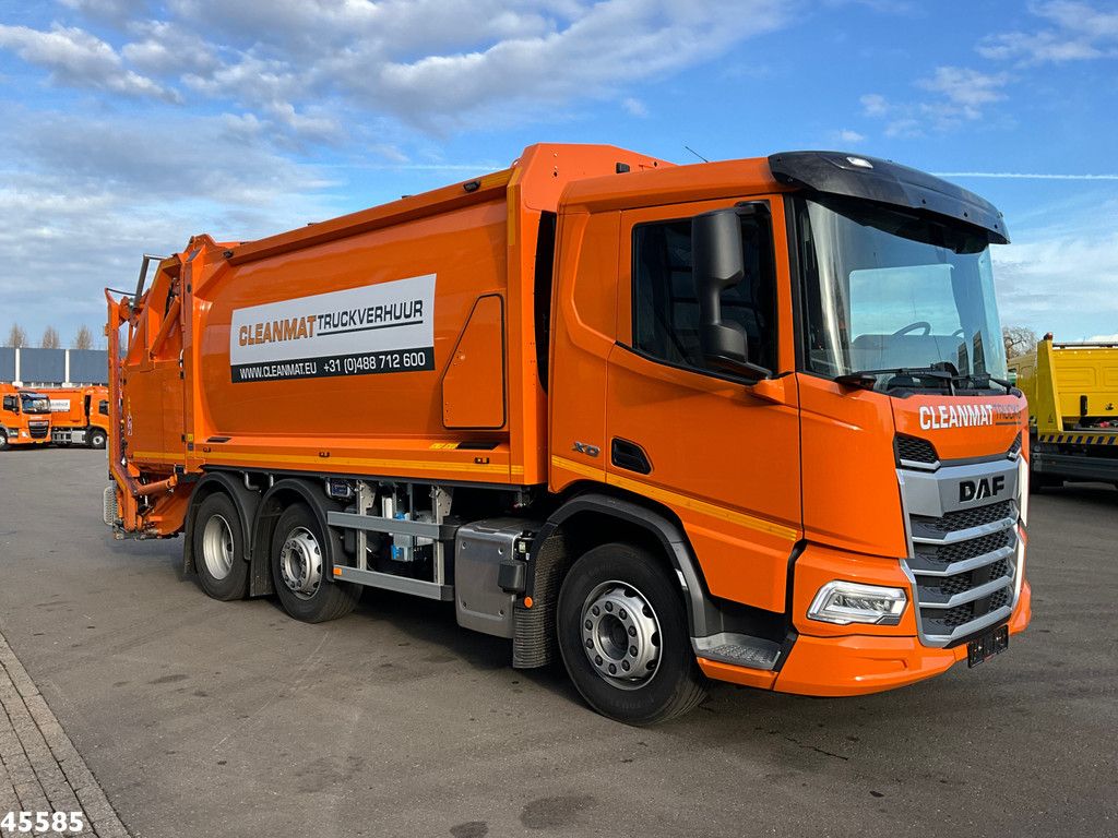 DAF FAG XD 340 Euro 6 Geesink 20m³ Welvaarts weighing system