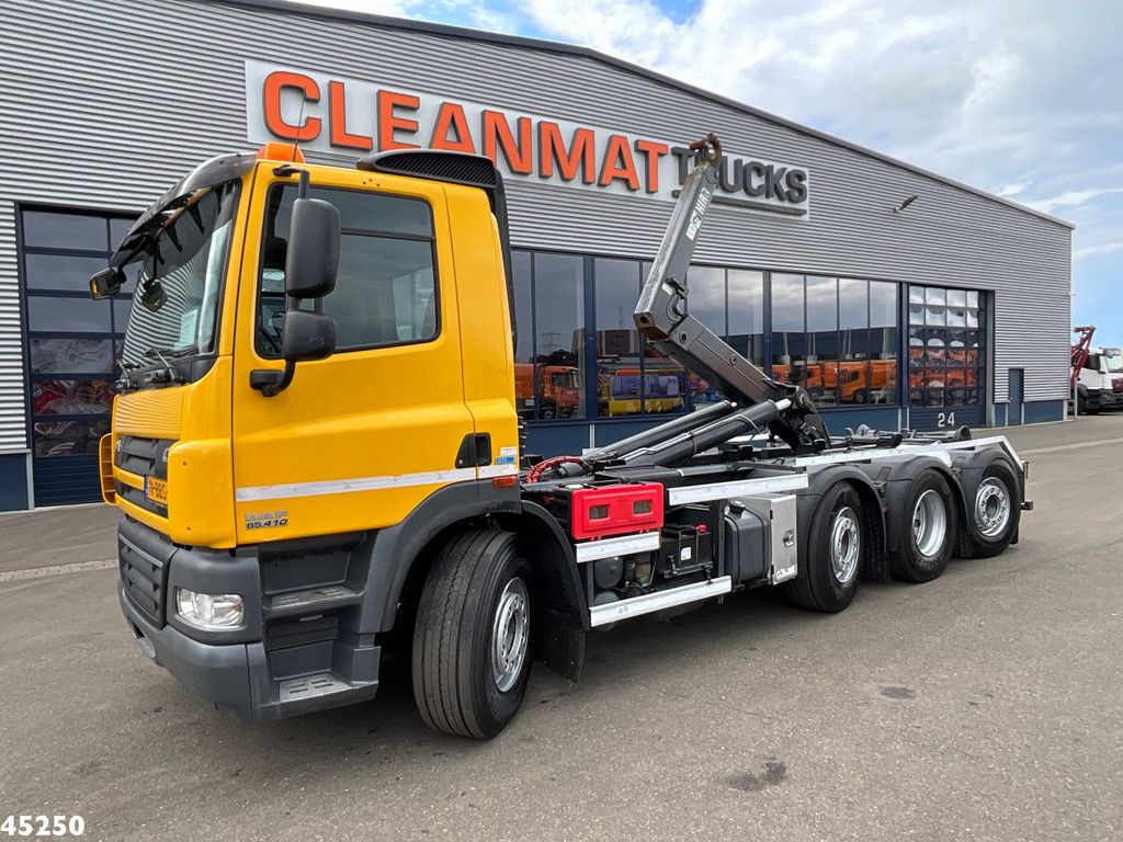 DAF FAQ 85 CF 410 8x2 Hiab 26 Ton haakarmsysteem Just 255.550 km!