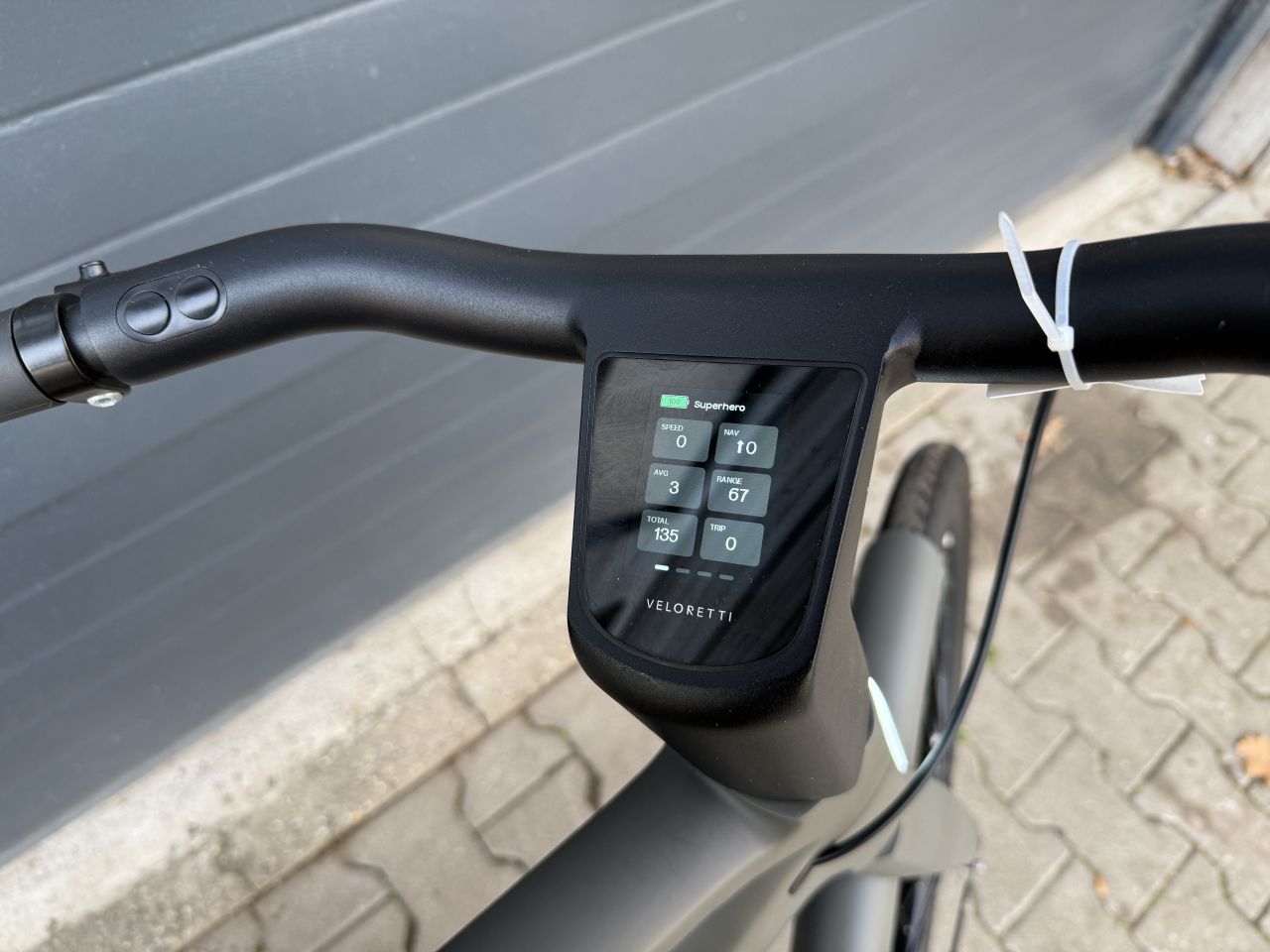 Veloretti E-Bike Ace two PRO Graphite - 135km (incl btw en fact)
