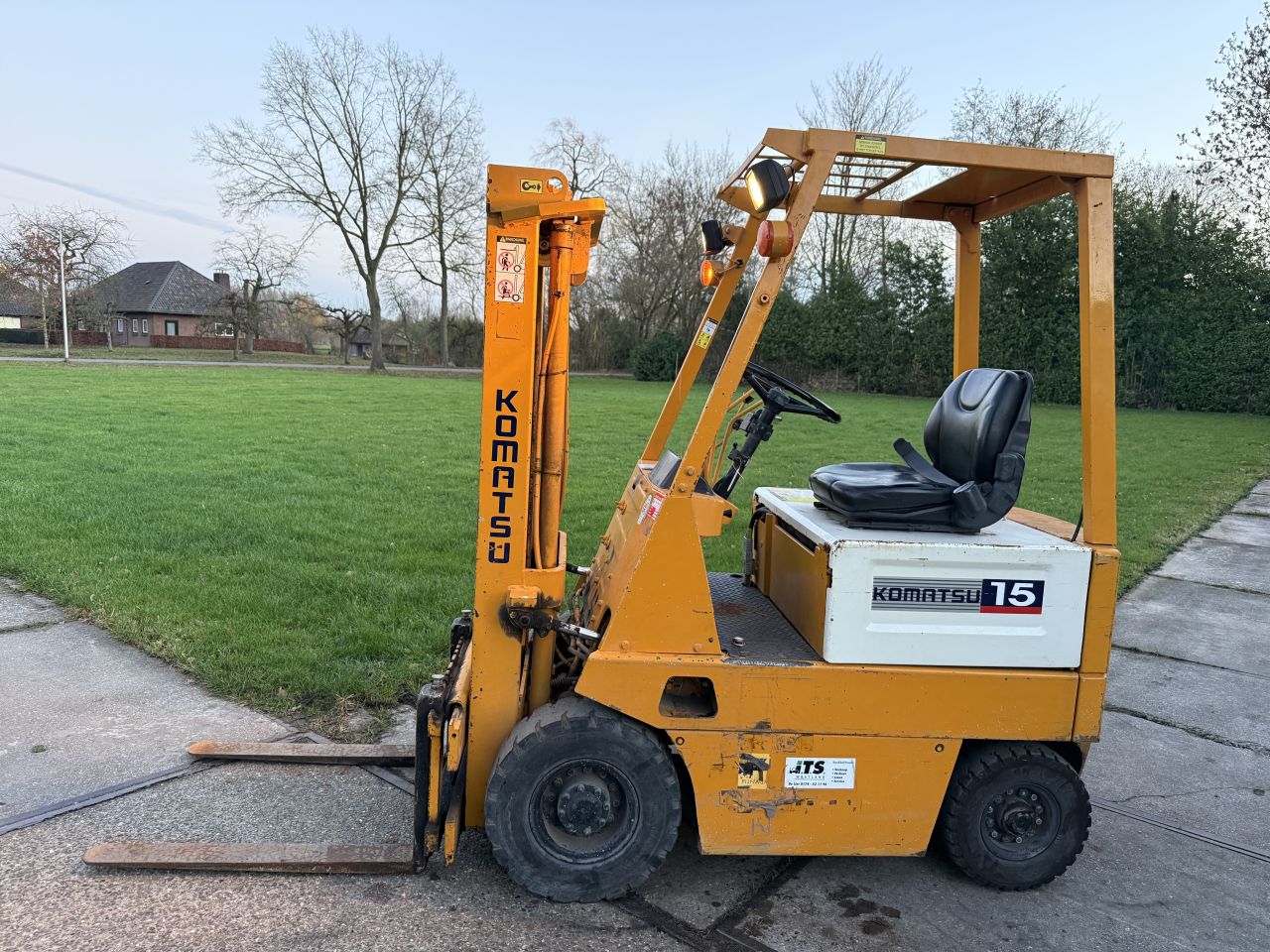 Komatsu 1500KG elektrisch | Sideshift | goede accu + lader