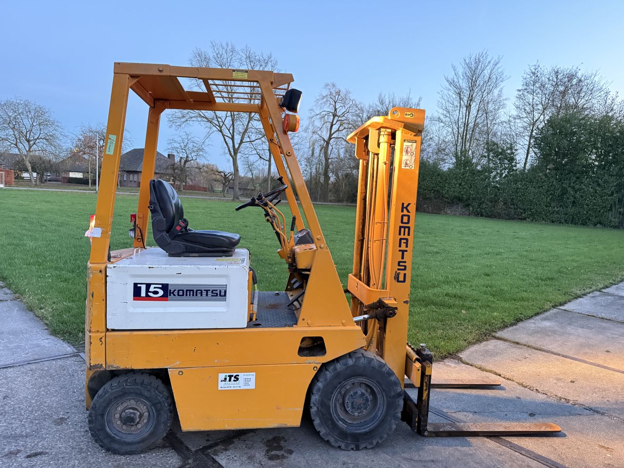 Komatsu 1500KG elektrisch | Sideshift | goede accu + lader