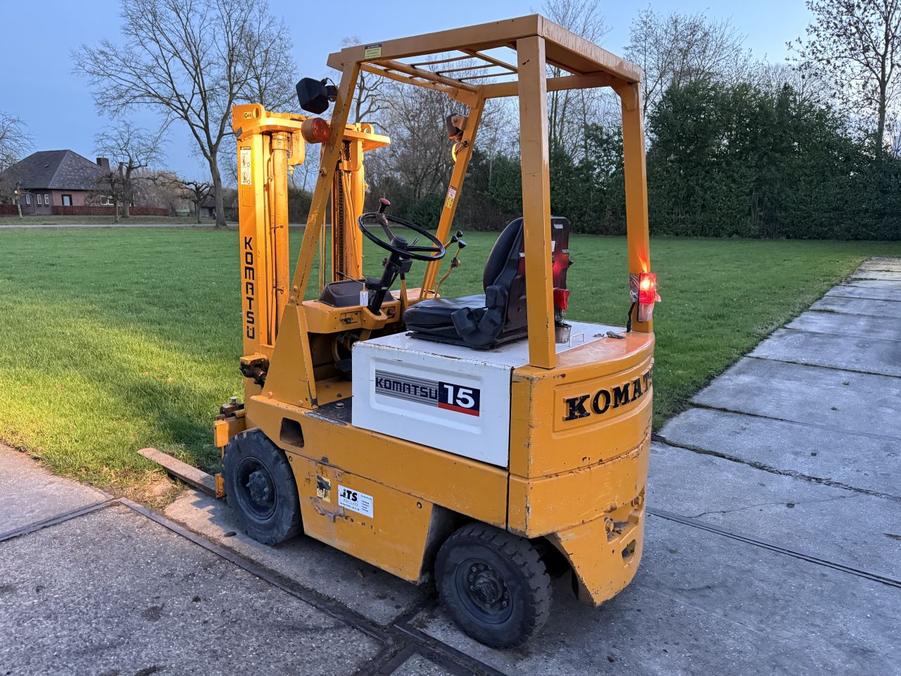 Komatsu 1500KG elektrisch | Sideshift | goede accu + lader