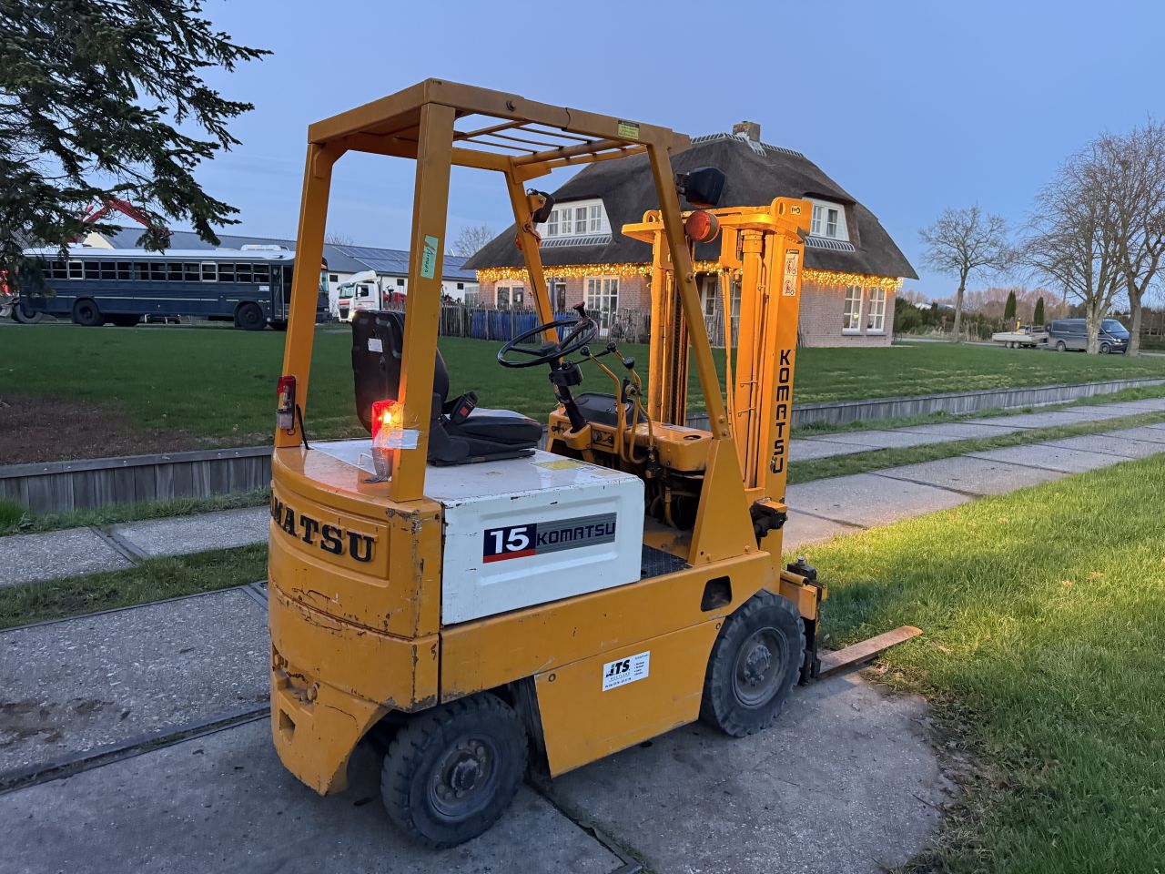 Komatsu 1500KG elektrisch | Sideshift | goede accu + lader