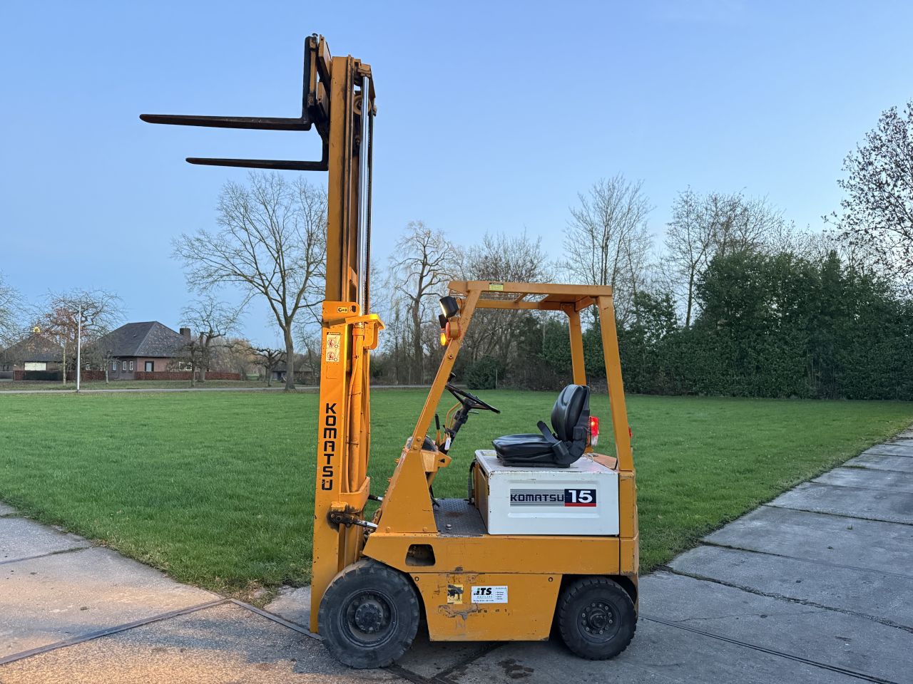 Komatsu 1500KG elektrisch | Sideshift | goede accu + lader