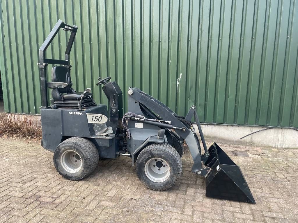 Sherpa 150 shovel loader knikmops