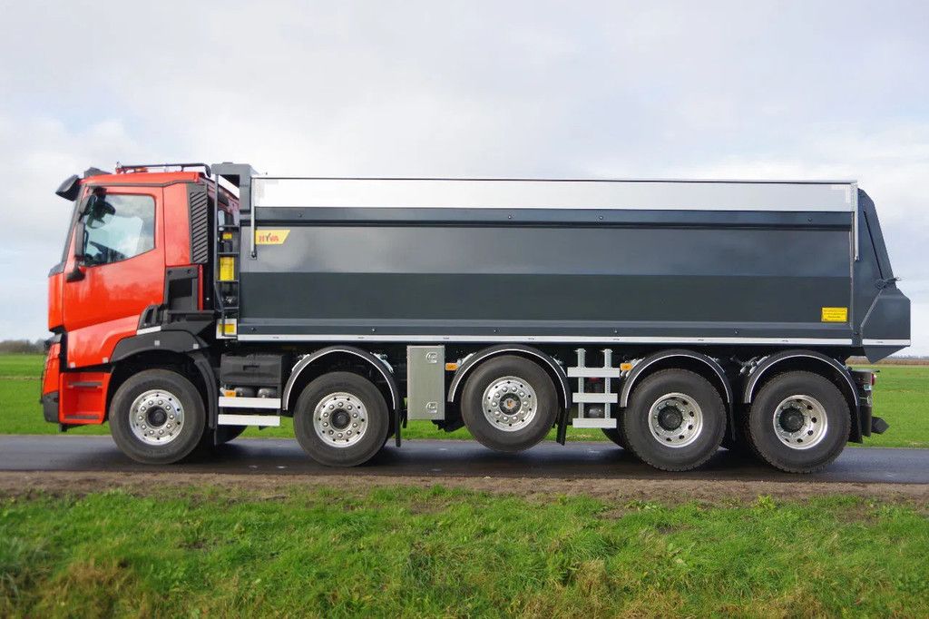 Renault 10x4 49-tons midlift met Hyva kipper