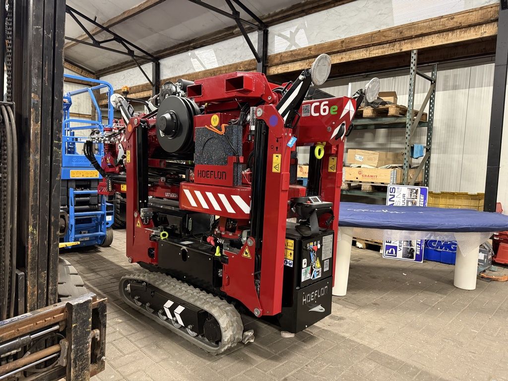 Hoeflon C6 E mini hijskraan NIEUW