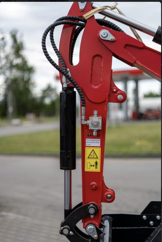 Minigraafmachine 1,5T Kingway TOP15, joysticks, knikmatiek