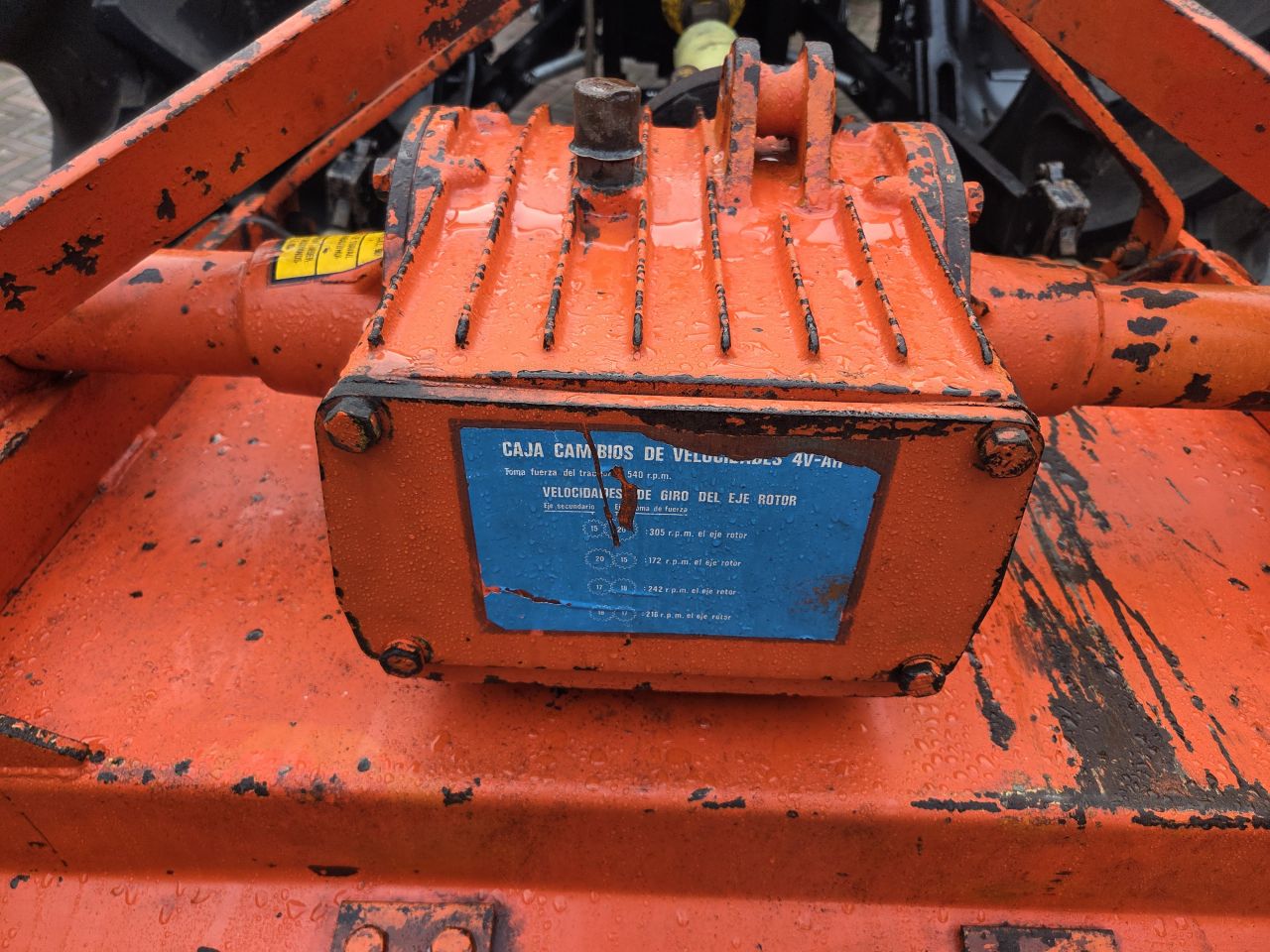 Grondfrees agrator 2.3 mtr breedt frees kopeg