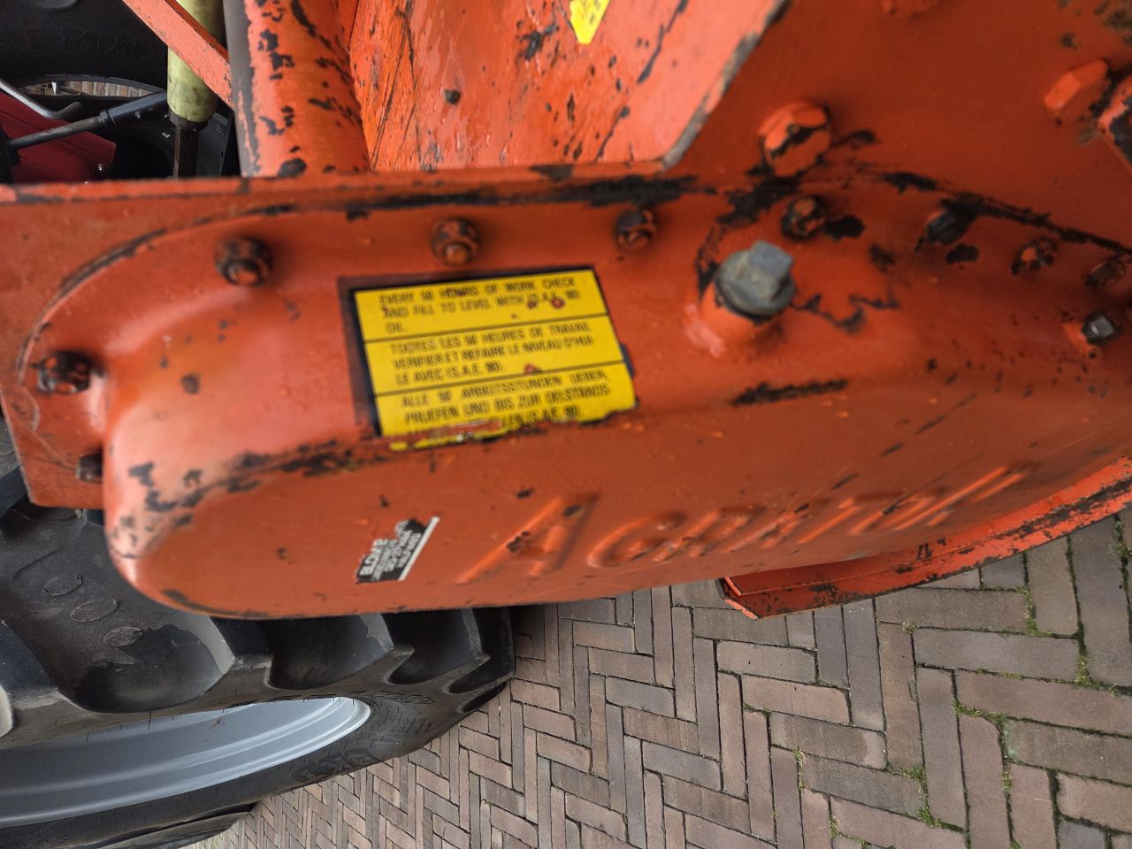 Grondfrees agrator 2.3 mtr breedt frees kopeg