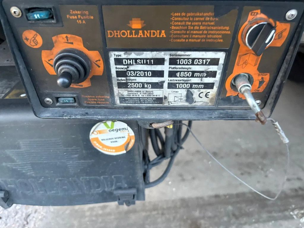 Pacton 2AS City 12.6M Dhollandia Laadklep 2500KG Stuuras APK 07-2026 - Zeer nette staat!