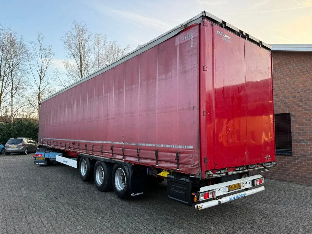 Krone Coil Trailer AS 1 & 3 Liftas Schuifdak NL Trailer APK/TUV 22-01-2026
