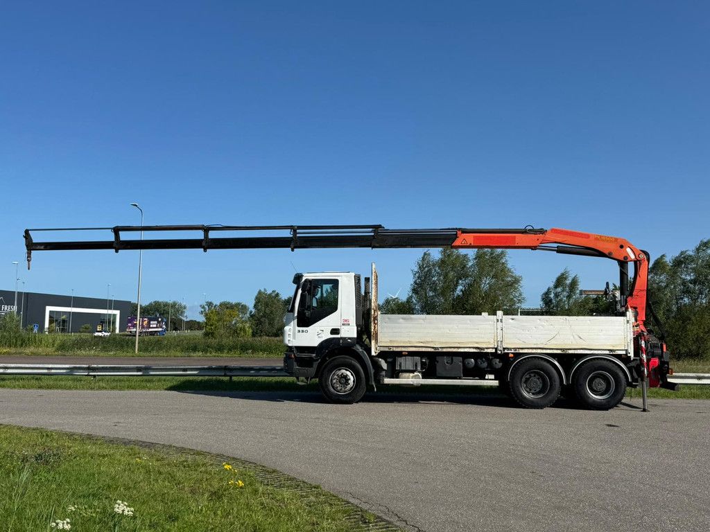 Iveco Trakker 330 6x4 with Palfinger PK 18500 crane